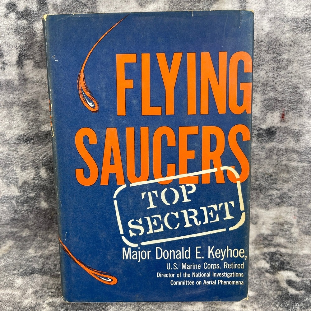 Flying Saucers Top Secret 1960 Book Club Edition Putnam Donald E Keyhoe UFO